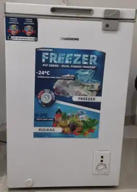 Dijual Cepat Freezer Changhong 100 liter NEGO