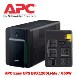 UPS APC EASY BVX1200LI-MS	(1200vA maks. beban 600-650w)