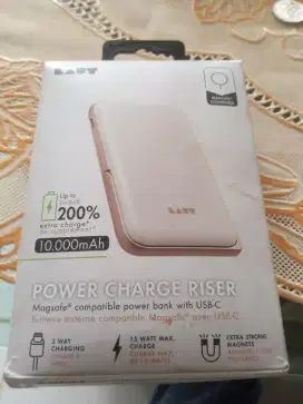 Dijual powerbank wirelles magsave. charger type c tanpa kabel
