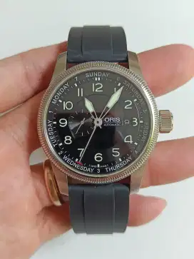 Oris big crown pointer day big size 44 mm original bekas sangat bagus