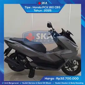 KM 302 Honda PCX 160 CBS Tahun 2025