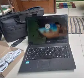 Jual laptop aser CoreI3