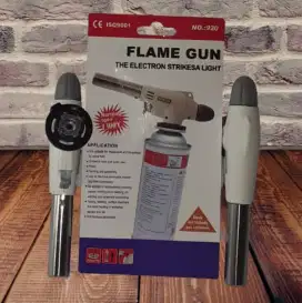 Alat Semprot Api Gas Kaleng Portable Masak Outdoor Pemantik Korek