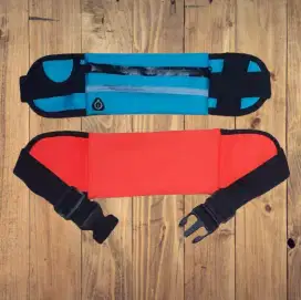 Tas Pinggang Elastis Dompet Tipis OlahRaga Gowes Running Belt Joging