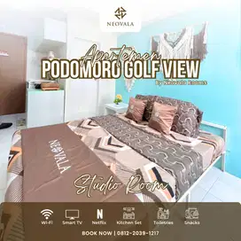 Keindahan Staycation di Apartemen Podomoro Golf View by Neovala