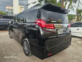 Alphard G ATPM 2.4 AT 2016 hitam istimewa dp 115 jt