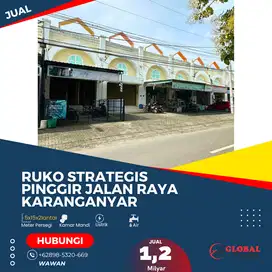 Jual Ruko Strategis Pinggir Jalan Raya, Lokasi Terbaik untuk Bisnis