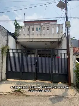 Rumah Take Over 98JT di Sukmajaya Depok Lingkungan Cipayung Jln Satria