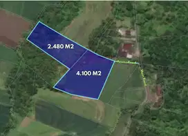 6580 sqm land for sale in an enchanting landscapes of Tabanan, Bali