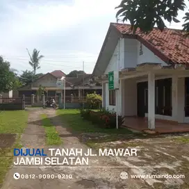 Dijual Tanah jl. Mawar Jambi Selatan