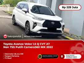 [ CAMERA360 ] Toyota Avanza Veloz 1.5 Q CVT AT Putih NIK 2022/2023