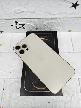 Iphone 12 pro max 256gb gold second