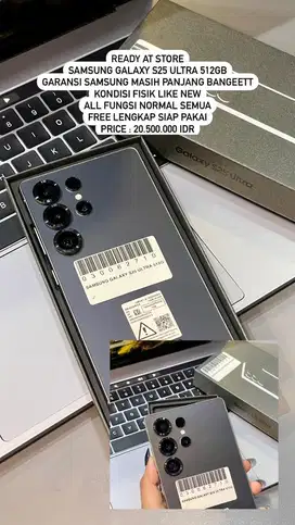 Second Samsung S25 Ultra 512gb