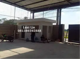 Gudang Tangerang luas 1100 m, rapi akses kontainer