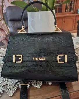 Guess Sestri Top Handle Flap Bag