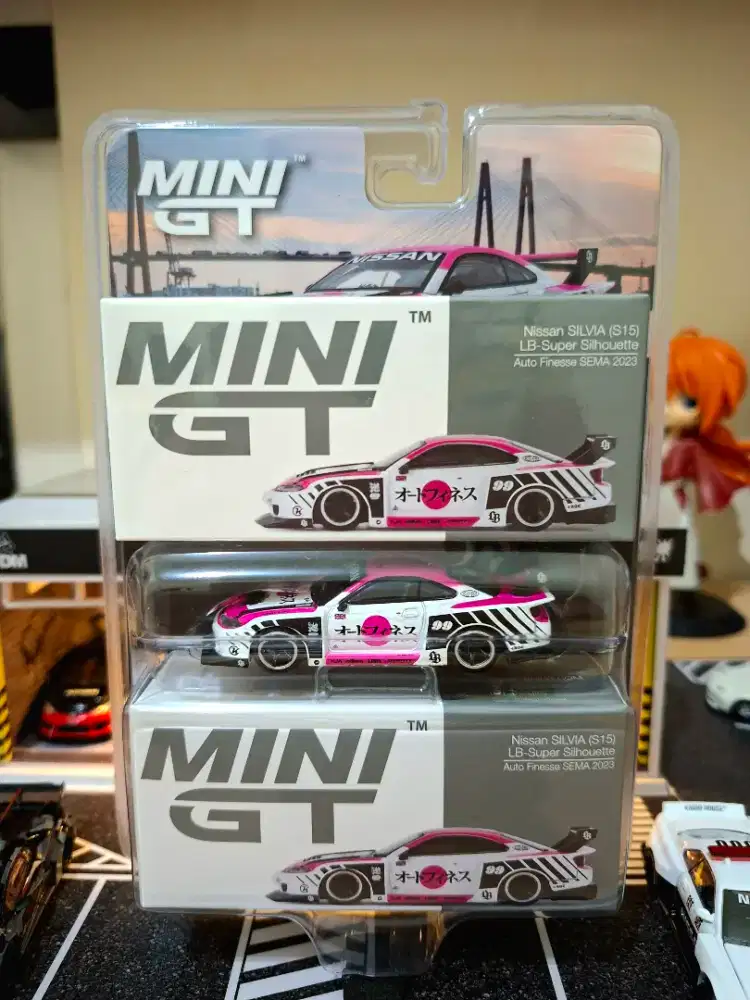 MiniGT Nissan Silvia s15 LB Silhouette Auto Finesse SEMA