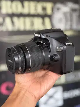 Canon 4000D kit Bonus Tas dan Memory siap pakai