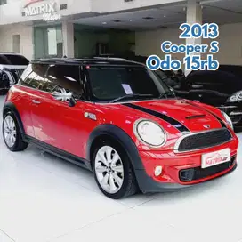 Mini Cooper S 2013 NIK 2012 Red Hot on Black 2.0 3 Doors Merah