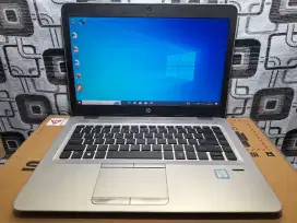 Laptop Hp Core i7 ram 8gb SSD keyboard nyala FHD slim siap pakai