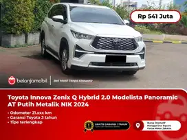 Toyota Innova Zenix Q Hybrid 2.0 Modelista Panoramic AT Putih2024/2025
