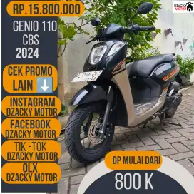 ALL NEW GENIO 110 CBS 2024 SECOND LIKE NEW