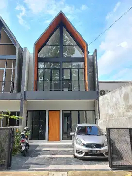 RUMAH CANTIK MEWAH SCANDINAVIAN SELANGKAH KE KAMPUS UI DAN STASIUN
