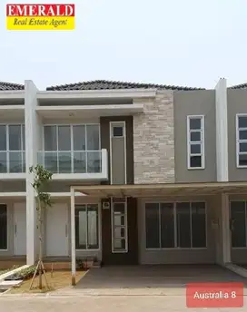 Disewakan Rumah Termurah di Cluster Australia Green Lake City 8x16