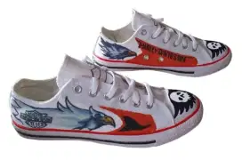 Sepatu harley davidson wing skull dan skull eagle
