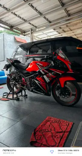 Di jual ninja re new tahun 2014 komplit