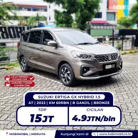 Suzuki ertiga gx hybrid at 2022 tdp 15jt