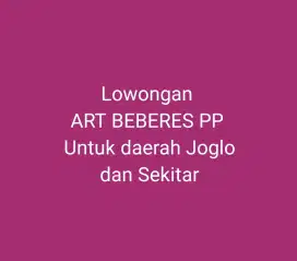 LOWONGAN ART BEBERES PP