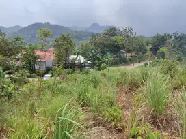 Dijual tanah sukamakmur cocok untuk kavling atau tempat wisata murah