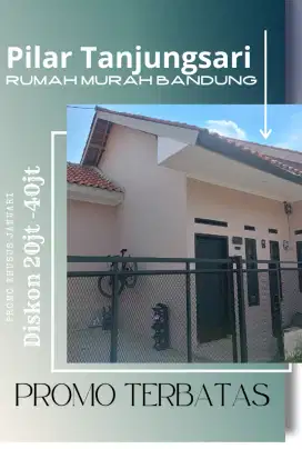 Jual rumah segera rumah modern minimalis bandung tipe besar murah