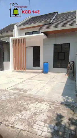 Rumah Modern dg Akses Mudah ke Tempat Pusat Kota Wisata KPR Mudah