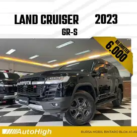 DP10% [Km6.000] Land Cruiser GR 2023 Black / VXR Reg 2024 #AUTOHIGH