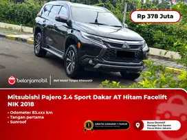 [ SUNROOF ] Mitsubishi Pajero 2.4 Sport Dakar AT Hitam 2018/2019