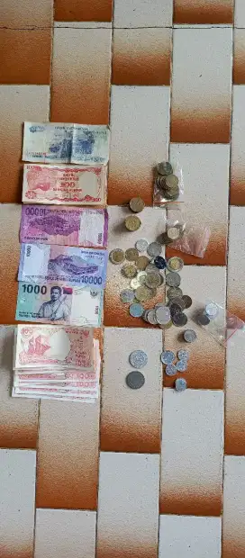 Uang coin kertas jadul (Nego)
