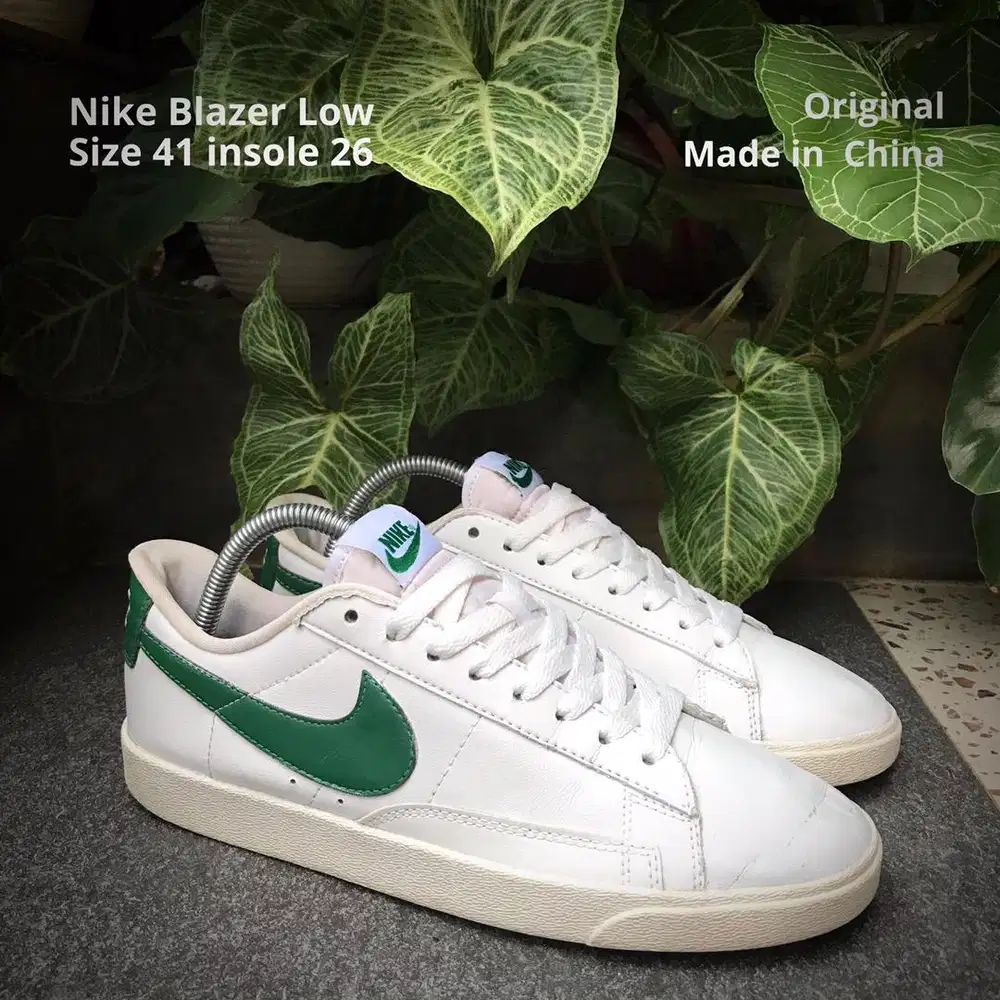 Sepatu Nike Blazer Low size 41 insole 26