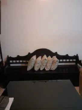 Dijual Kursi Jati Asli Three Seater - Second