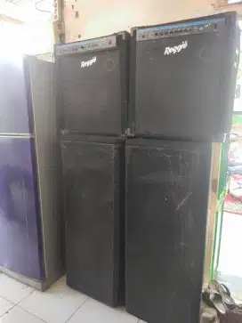 EQUALIZER DAN SPEAKER 3 Buah Equalizer Reggio dan 2 Speaker