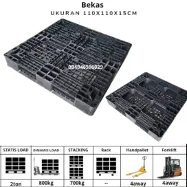 Pallet plastik bekas palet plastik second