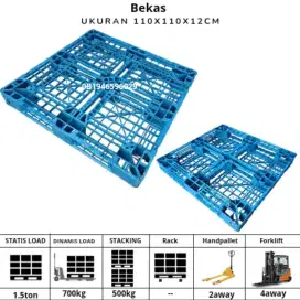 Pallet plastik second palet plastik bekas