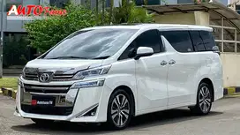 Toyota New Vellfire Facelift G ATPM NIK 2019 White On Black