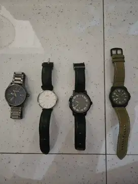 Jam tangan police condotti dw fossil original