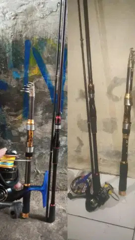 alat pancing lengkap siap pakai