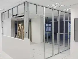 Plafon Partisi Jasa Tukang Pasang Wall Moulding Sekat PVC GRC Gypsum