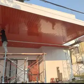 Kanopi palavon PVC/kanopi teras minimalis