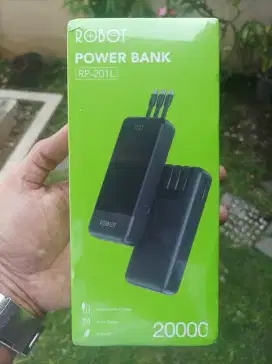 Power Bank ROBOT - Real Kapasitas