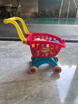 Supermarket Trolley & Buah2 nya