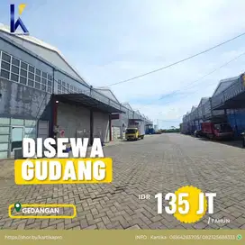 Sewa Gudang Akses Kontainer Dekat Toll dan Bandara Juanda